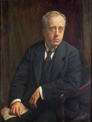Gustav  Holst  1923  by  Bernard  Munns  1869-1942  Cheltenham  Art  Gallery  and  Museums  Gloucestershire